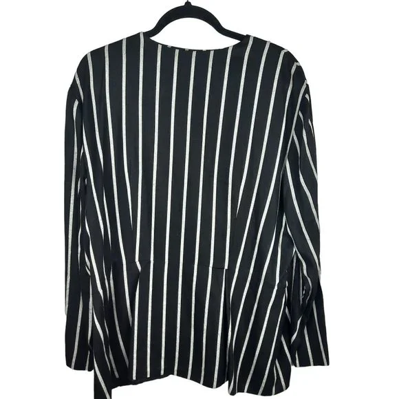 Vintage Cynthia Howie Striped Retro Blazer Jacket - Picture 5 of 12